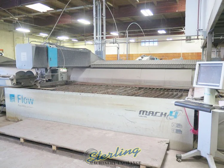 Used 2011 FLOW MACH4 4020B 044917 Waterjet Cutters California US | Sterling Machinery Exchange #1467308