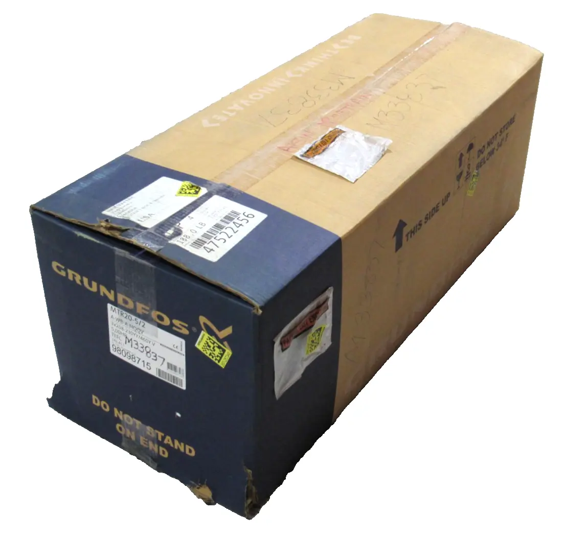 NEW GRUNDFOS 98098715 MULTI STAGE PUMP 5HP MTR20-5/2 A-WB-A-HQQV