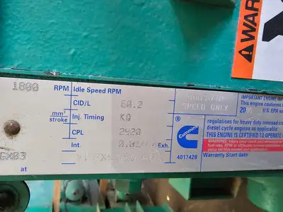 Used CUMMINS 2000DQKC-628 Generators British Columbia CA | Lenmark #277280