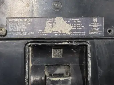 USED WESTINGHOUSE KA2225F