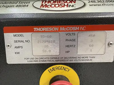 Used THORESON MCCOSH TD-60 Dryers Michigan US | Ideal Machinery #1293300