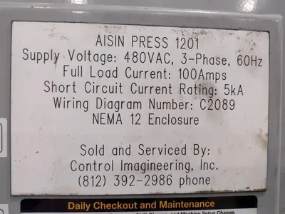 18” X .175”  X 8,000 LBS CWP MODEL #SFAC4-20 SPACE-SAVER AUTOMATIC DOUBLE END SERVO COIL FEED LINE: STOCK #22215