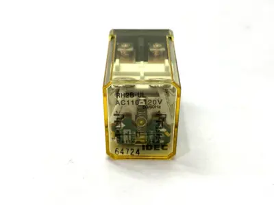 USED IDEC POWER RELAY 120VAC 10A