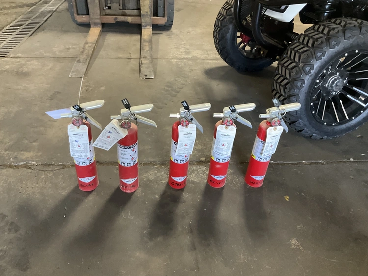 Used _UNKNOWN_ _UNKNOWN_ Fire Extinguishers Michigan US | Miedema Asset Management Group #1402801