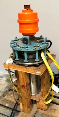 Sharples P850 vertical decanter centrifuge, 316SS.