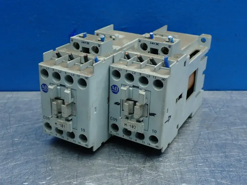 Used ALLEN BRADLEY 281EF12SNARG SAFETY CONTROL MODUL 100C09Z*10 Electrical Controls | HGR 24 #747797