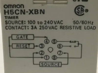 USED OMRON H5CN-XBN