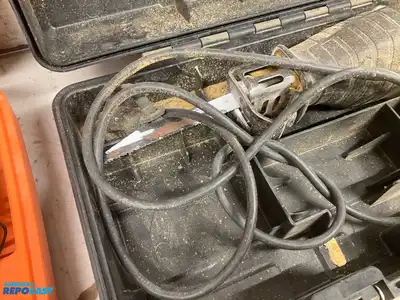 Assorted Powered Tool Lot Including (1) Paslode Framer with Battery, Charger, and Case, (1)...