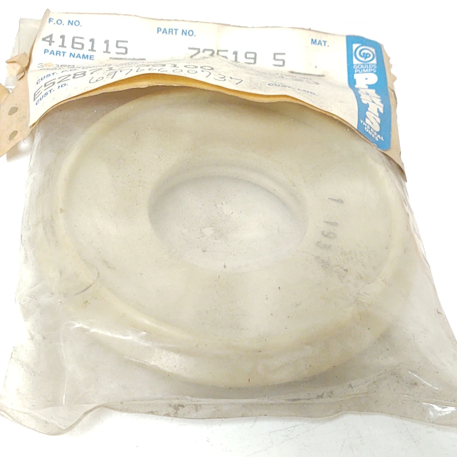 🔥 (2) NOS GOULD’S PUMP  73519-5 DEFLECTOR 123