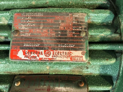 USED General Electric 5K1820K2125