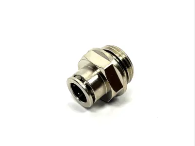702.0769, 0702.0769, 10-G1/2-A | Atlas Copco 702.0769 Push-in Fitting 1/2" 10-G1/2-A 0702.0769 2-PACK - New