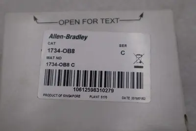 Allen Bradley 1734-OB8S Point I/O Safety Output Module STOCK H1036A