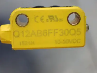 Used BANNER Q12AB6FF30Q5 Photoelectric Sensors Ohio US | HGR 24 #1230596