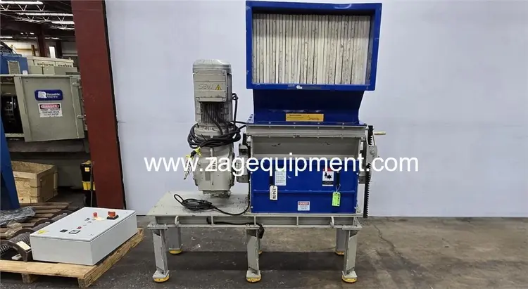 Used 2015 ZERMA ZBS850 Dual Rotor or Single Rotor Shredders Georgia US | Zag Equipment #890502