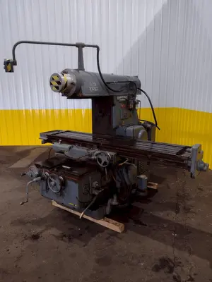 #4 K&T MILWAUKEE MODEL # 420 TF-17 HORIZONTAL MILL: STOCK #18926