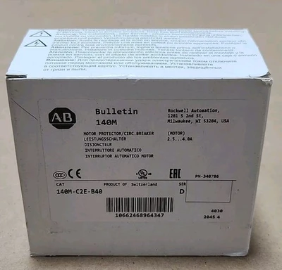 New | in-Stock Allen-Bradley 140M-C2E-B40 Starters Indiana US | J&J Industrial Supply #1071936