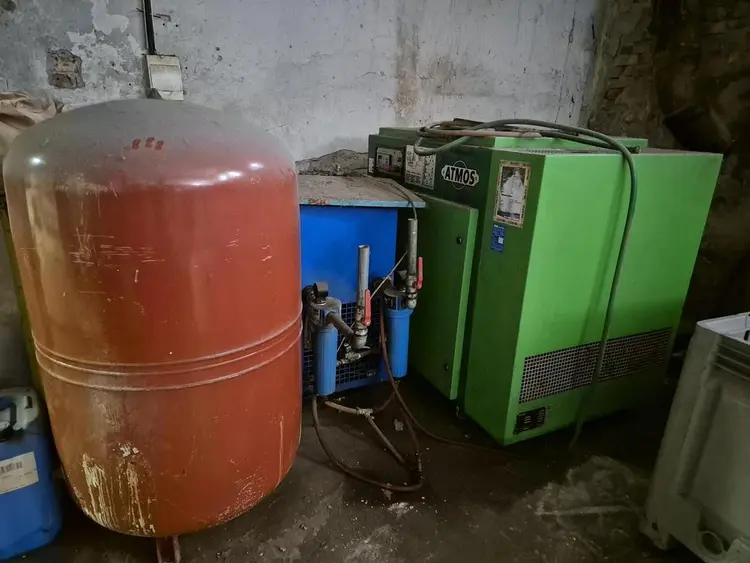 Used 2001 ATMOS SE 270 Rotary Screw & Sliding Vane Air Compressors CZ | Amaron s.r.o. #1060694