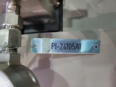 0-15 kPa Pressure Gauge 837-3 Assembly w/ Enclosure Valve And Insulation