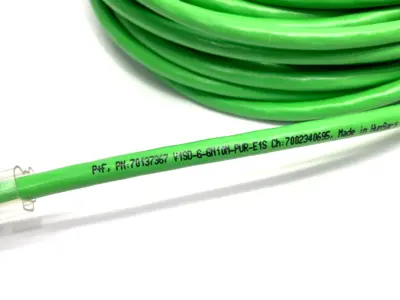 New | in-Stock PEPPERL+FUCHS ETHERNET CONNECTION CABLE Cable & Wire | Maverick Industrial Sales #1113557
