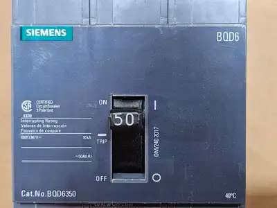 New | in-Stock SIEMENS BQD6350 Switchgears British Columbia CA | Lenmark #913678