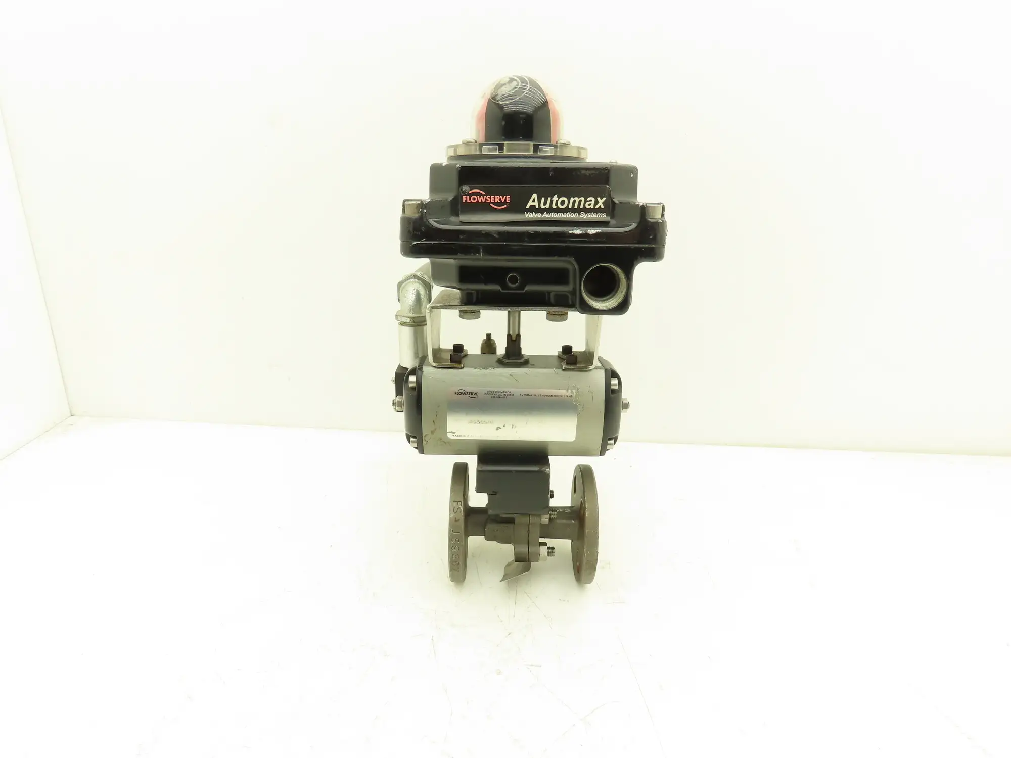 Idurco 1/2" Stainless Ball Valve #150 275psi 1/4 Turn Actuator w/Switch