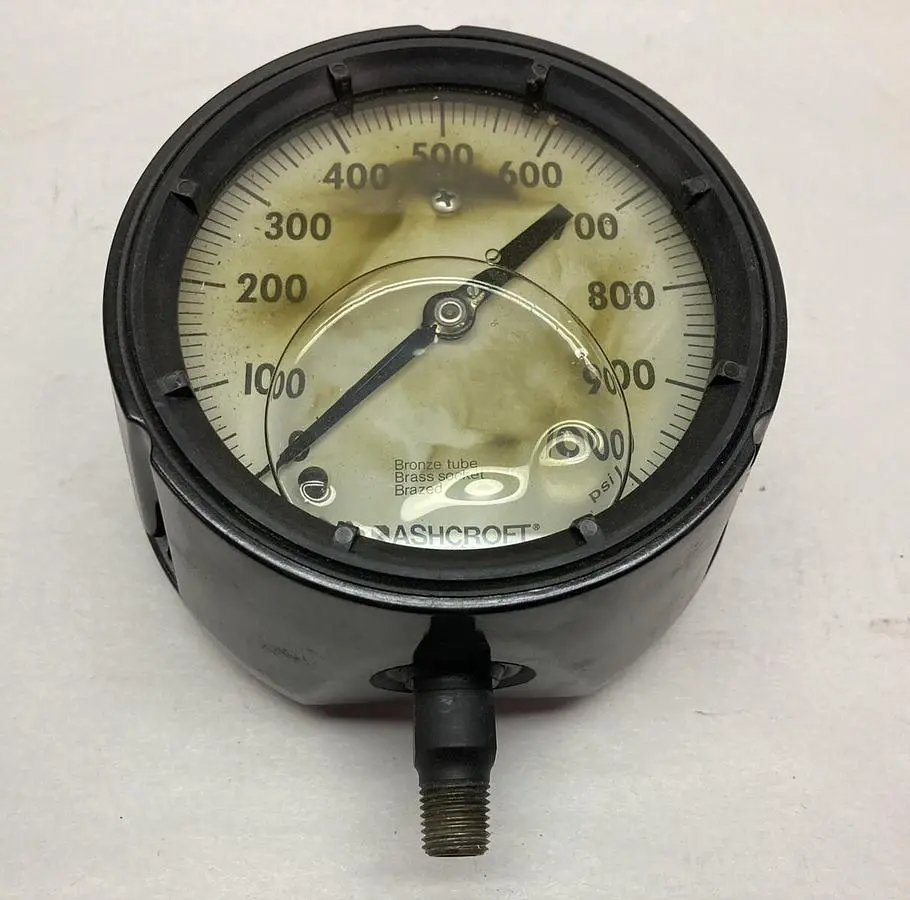 New | in-Stock ASHCROFT 0-1000 Universal Pressure Meters Ohio US | Surplus Asset Holdings #1237661