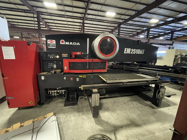 Used 2004 AMADA EM2510NT Turret Punches Illinois US | Revelation Machinery #402307