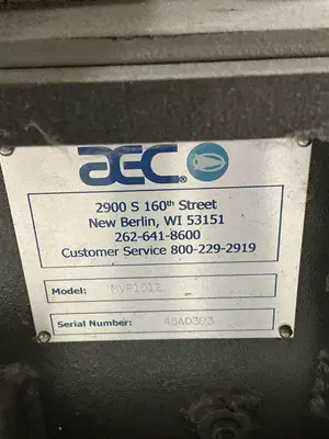 USED AEC MVP1012