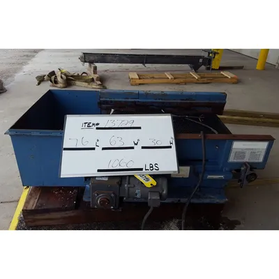 Used 35" Wide x 4' Long Traveling Belt Feeder