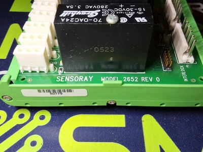 SENSORAY 2652 SOLID STATE RELAY I/O MODULE