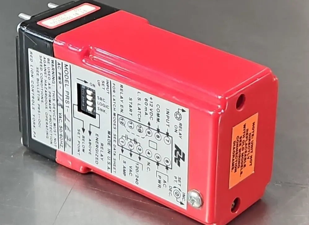 Red Lion Controls PRS1-1021 Plug-In Speed Switch loc4A13