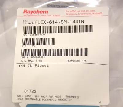 Raychem _UNKNOWN_ Heat Shrink Tubing & Sleeves | ANACAPA EQUIPMENT BROKERS, INC (2)