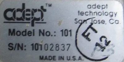 USED ADEPT TECHNOLOGY 101 PENDANT