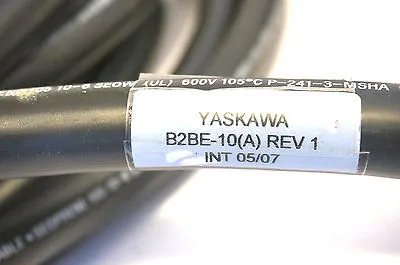 NEW YASKAWA B2BE-10(A) CABLE REV. 1 B2BE10A