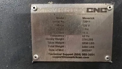 2022 MAVERICK MV612 FLAME & PLASMA CUTTING EQUIPMENT, N/C & CNC | Machinery Network (6)