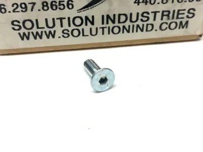New | in-Stock SOLUTION INDUSTRIES M4-.7X12 10.9 FLAT SOCKET HEAD SCREW DIN7991 Nuts & Screws | Maverick Industrial Sales #1109004