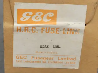 NEW GEC ALSTHOM KDAX 12R