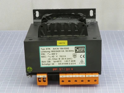 Used SBA _UNKNOWN_ Transformers Texas US | OCO Industrial #1691059