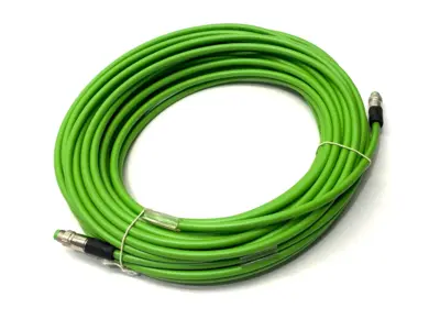 New | in-Stock Beckhoff Double-Ended Cordset, Male 4-Pin M8 15m Cable & Wire Michigan US | Maverick Industrial Sales #1502381