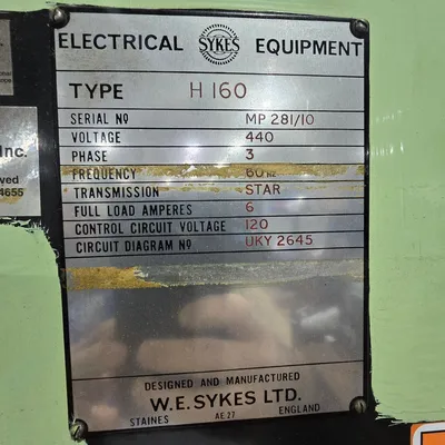 1980 SYKES H160 GEAR HOBBERS | Piselli Enterprises (7)