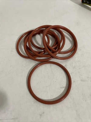 Large Lot Of Various Silicone O-rings See Photos For Size Fast Shipping!