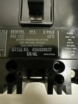 New | in-Stock WESTINGHOUSE EB3030L Miscellaneous Equipment (Electrical & Power) Ohio US | Surplus Asset Holdings #1237273