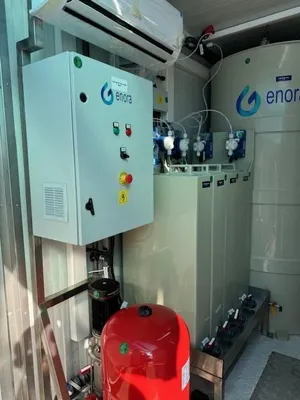 New | in-Stock 2024 ENORA, PLEUGER, HOSE & REEL 24 m3/day Reverse Osmosis Equipment GB | Perry Equipment #1293833