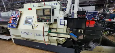 2003 EUROTECH 420SLL-Y CNC Lathes | Utech CNC (1)