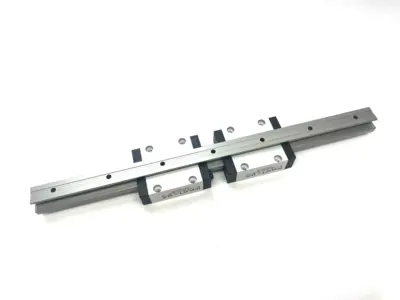 Used igus drylin® T Standard Carriage 2x, 16-1/8" Rail MISSING CLAMPS Slides Michigan US | Maverick Industrial Sales #1397742