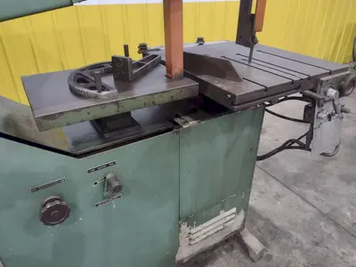 40" DAKE JOHNSON MODEL #VH-40 VERTICAL BAND SAW: STOCK #22831