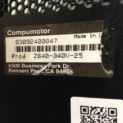 USED PARKER Z640-240V-25