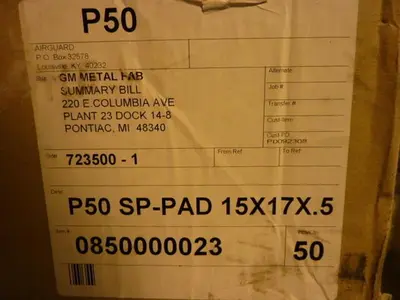 NEW AIRGUARD P50 SP-PAD