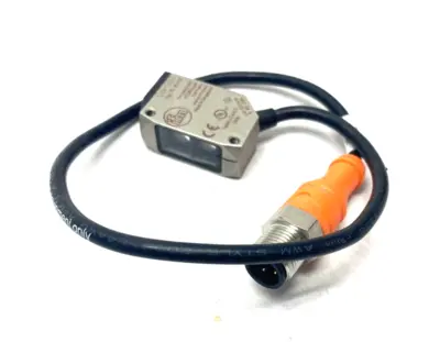 O6H301, O6H-FPKG/0,30m/US | Ifm O6H301 Diffuse Reflection Sensor w/ Background Suppression O6H-FPKG/0,30m/US - Used