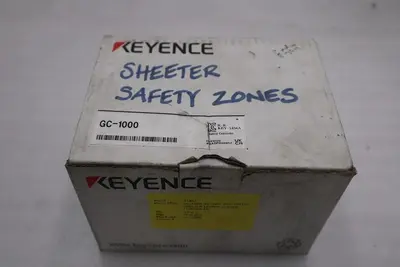 Keyence GC-1000 Industrial Safety Controller Ethernet LCD STOCK 1416CC